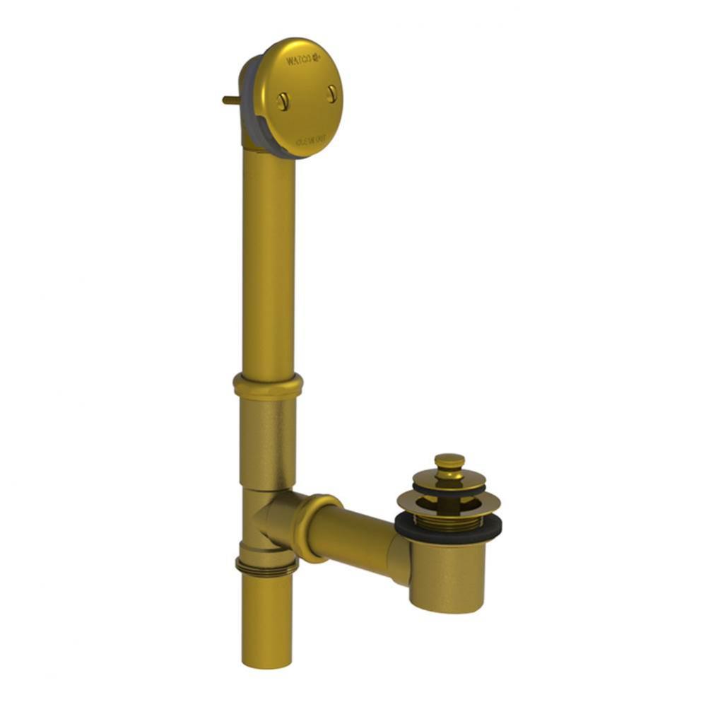 Lift And Turn Bath Waste Tubs To 16-In. 17-Ga Brass Brs Biscuit