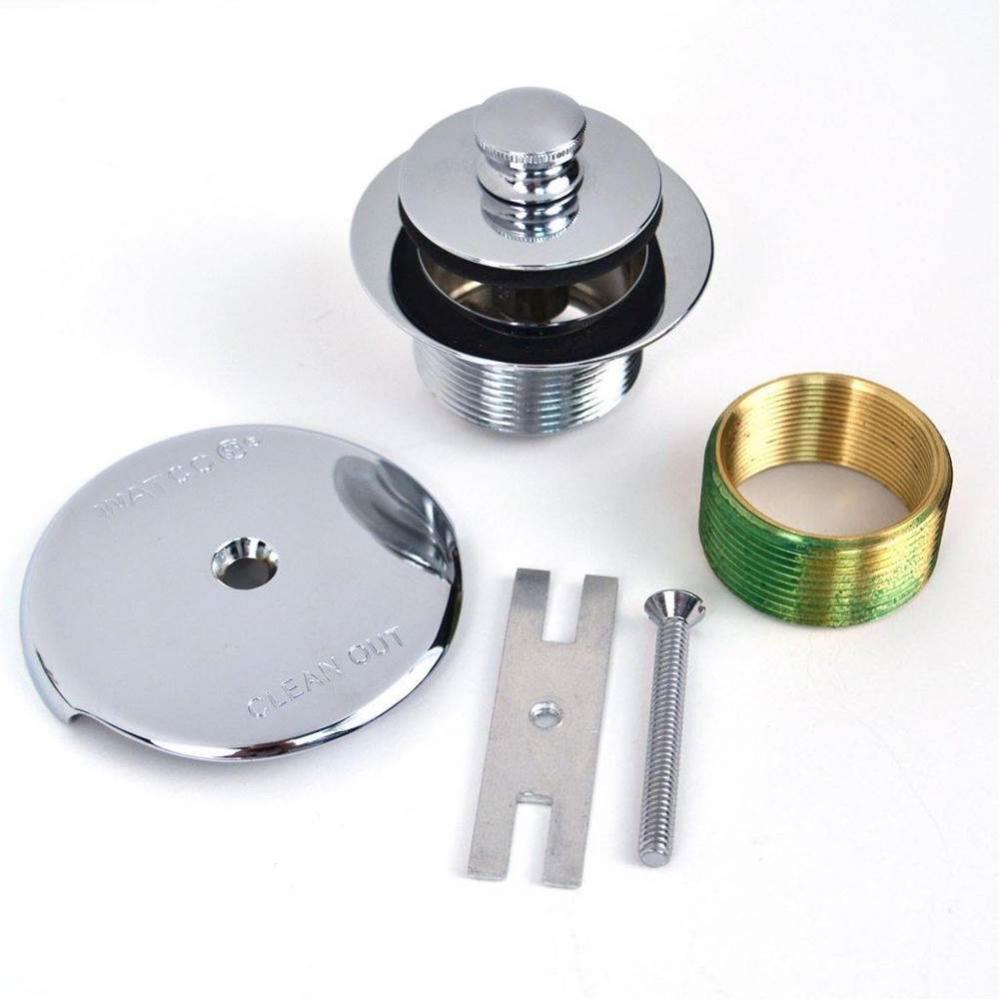 Lift And Turn Trim Kit 1.625-16 X 1.25 No.38101 Bushing Chrome Plated