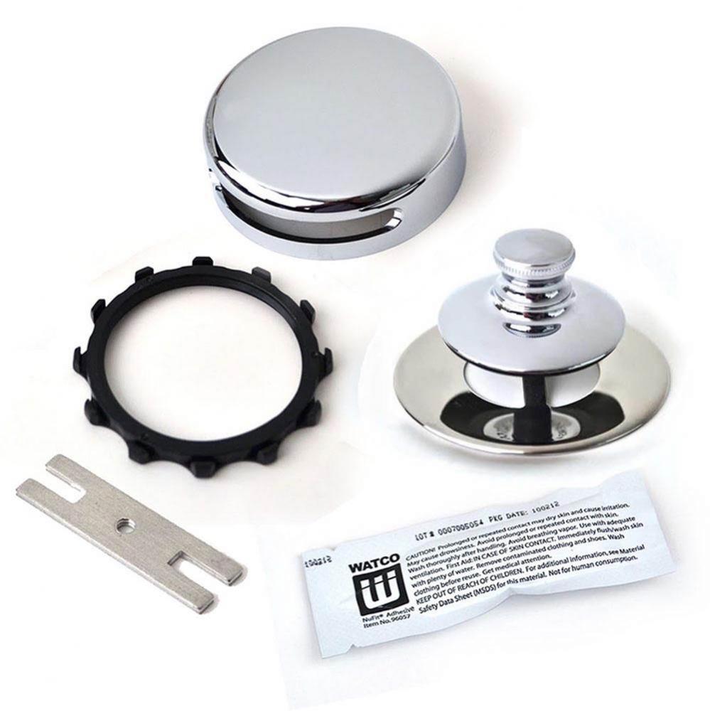 Universal Nufit Innovator Pp Trim Kit - Silicone Chrome Plated