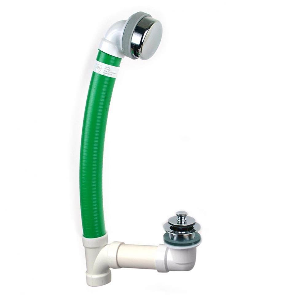 Flex924 Push Pull Flexible Pvc W/Sch 40 Sanitary Tee De Pvc Bone