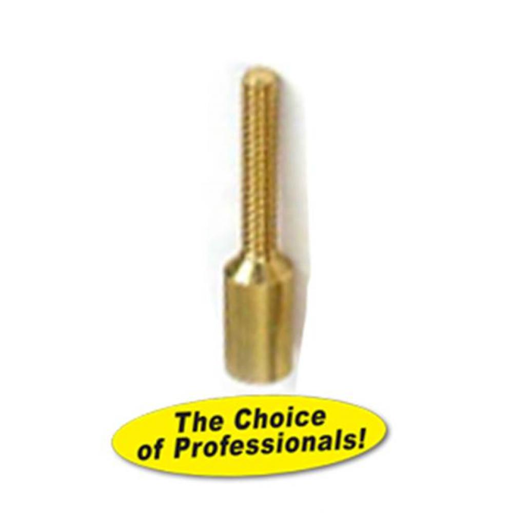 Threaded Adapter Pin - 1/4-20 - Brass