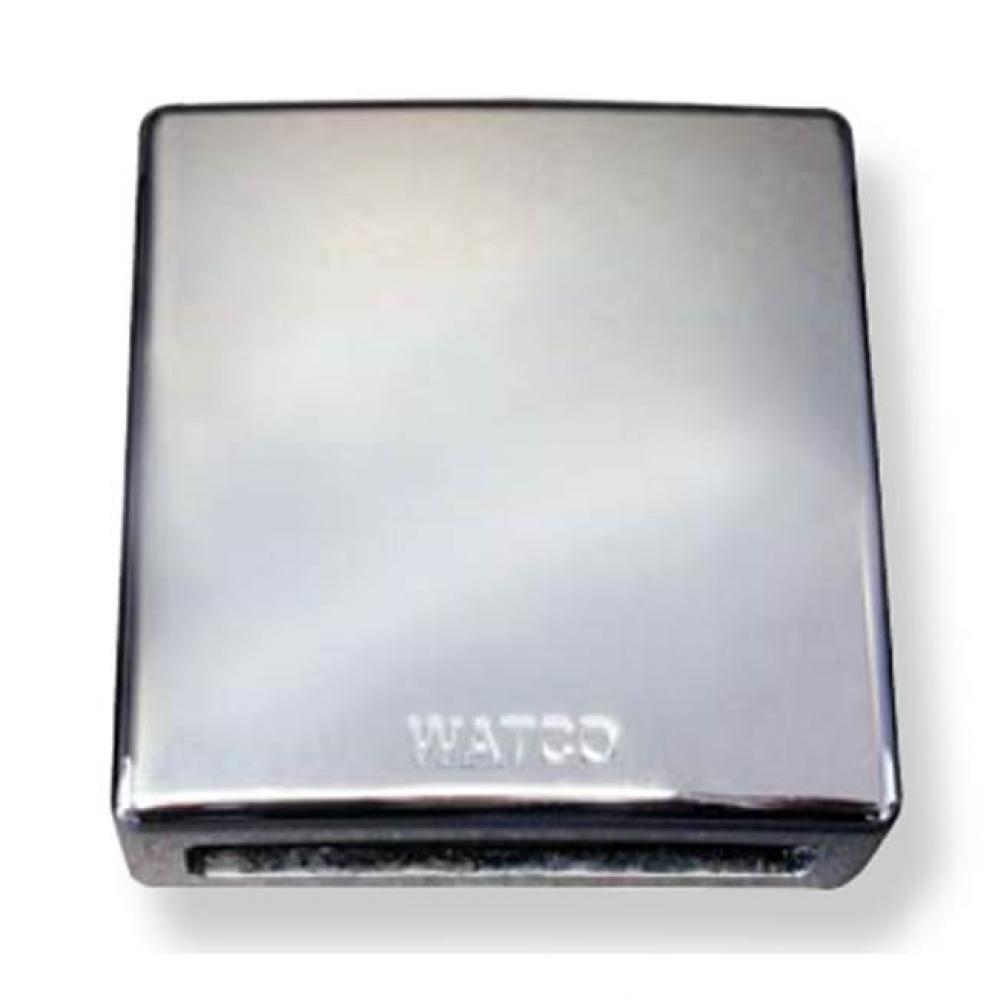 Innovator Square Overflow Plate Retainer Star Nut Adapter Chrome Plated