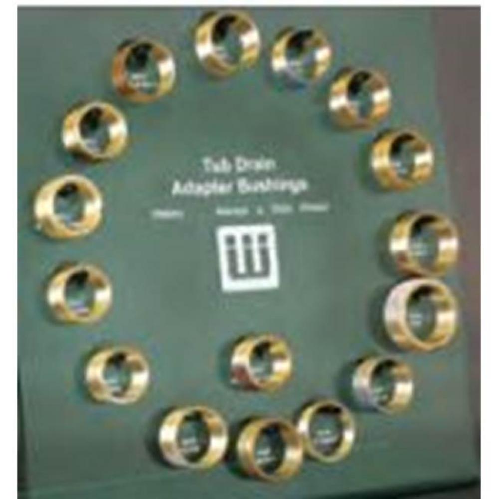 Bushing Board with Bushings No. 38101-thru-No. 38116