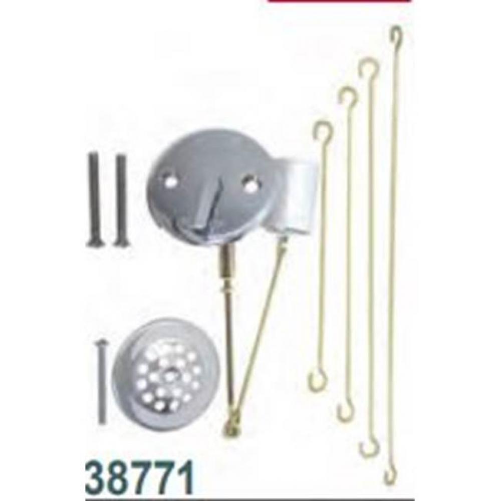 Tl/Quick Adjust Trim Linkage Drop Cylinder Tubs To 24'' Brs White