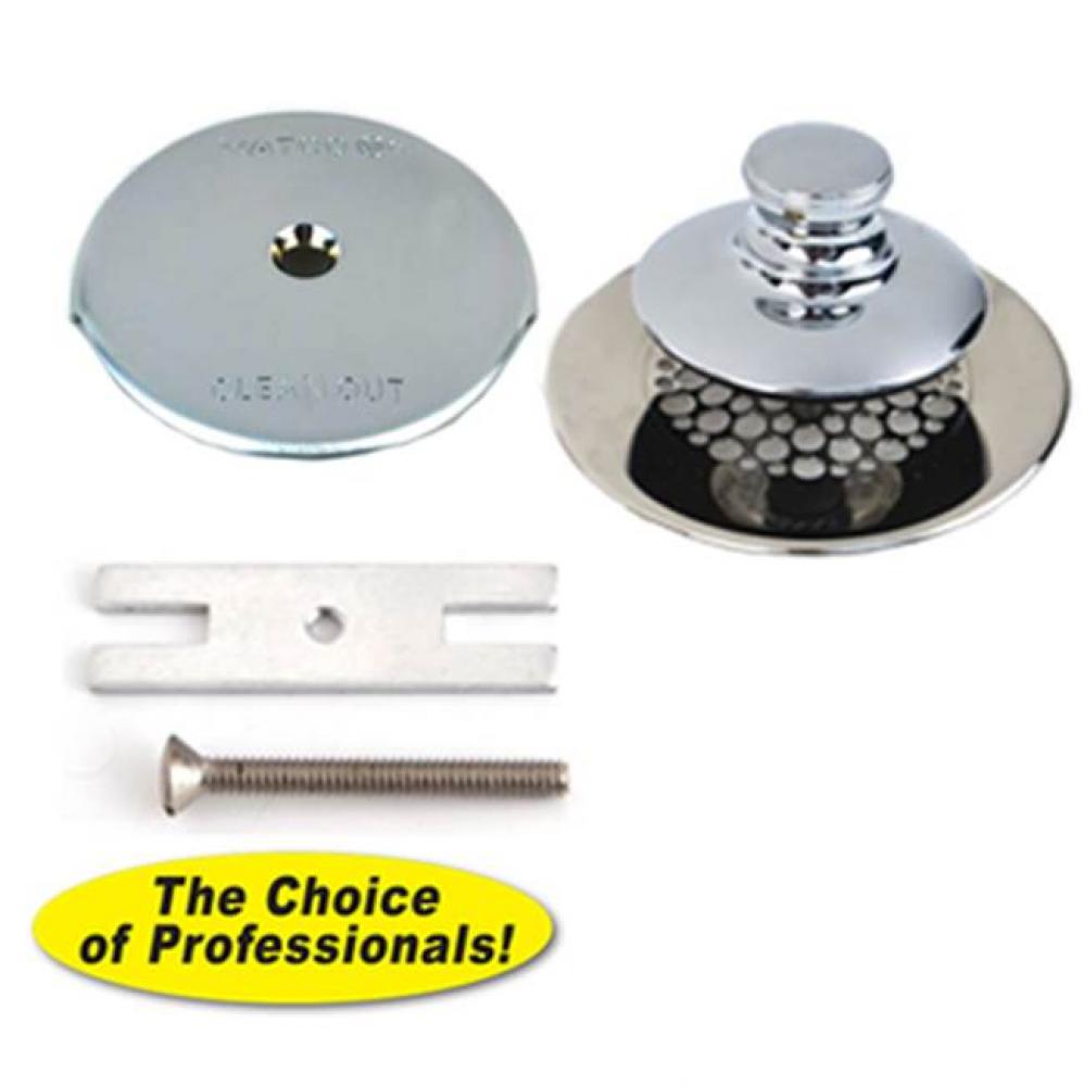 Universal Nufit Pp Trim Kit - Chrome Plated No.10-24 Adapter Pin Brass