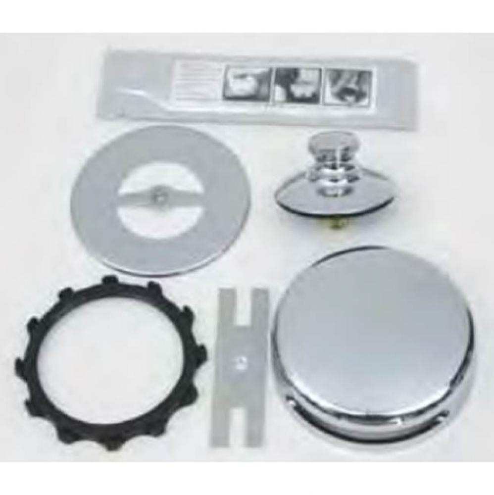 Universal Nufit Innov Pp Trim Kit - 3/8-5/16 Brs Adptr Pin Chrome Plated Grid Strainer 3/8-5/16 An