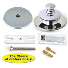 Watco Manufacturing 48700-PP-CP-2P - Universal Nufit Push Pull Trim Kit - Silicone Chrome Plated 3/8-5/16 And No.10-24 Adapter Pins