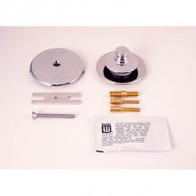 Watco Manufacturing 48700-PP-CP-3P - Universal Nufit Push Pull Trim Kit - Silicone Chrome Plated All 3 Threaded Adapter Pins