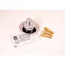 Watco Manufacturing 48750-PP-CP-3P - Universal Nufit Pp Tub Closure - Silicone Chrome Plated All 3 Threaded Adapter Pins