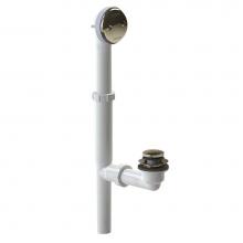 Watco Manufacturing 500-FA-PVC-CP - Foot Actuated Bath Waste - Tubular Plastic Pvc Chrome Plated