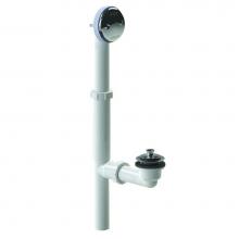 Watco Manufacturing 500-LT-PVC-CP - Lift And Turn Bath Waste Tubular Plastic Pvc Chrome Plated
