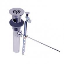 Watco Manufacturing 815-B-CP-NPU - Ideallav With Stopper And Grid Brass Chrome Plated No Pop Up - Ideallav