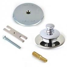 Watco Manufacturing 48701-PP-CP-2H - Universal Nufit Pp Trim Kit - 3/8-5/16 Adapter Pin Chrome Plated 2-Hole Faceplate