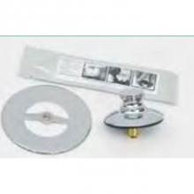 Watco Manufacturing 48750-PP-WH-47 - Universal Nufit Pp Tub Closure - Silicone White 3/8-5/16 Adapter Pin Brass