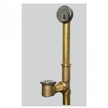 Watco Manufacturing 502-TQ-BRS-BO - Quick Adjust Trip Lever Tubs To 16-In. 20-Ga Brass Brs Bone