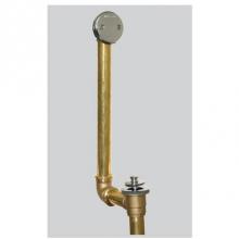 Watco Manufacturing 512-LT-BRS-BB - Lift And Turn Direct Drain 2-Hole Bath Waste 17G Brass Brs Brushed Bronze