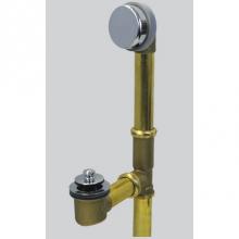 Watco Manufacturing 592-LT-BRS-CP-U - Innovator LIFT & TURN Bath Waste, Tubs to 16-in., 20g Brs BRS, Chrome Plated, Slip '&apos