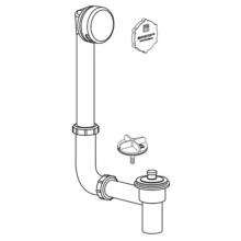 Watco Manufacturing 595-PP-PVC-CB - Push Pull Innovator Dir. Drain Bath Waste Pvc/Polypro. Pvc Chrome Brushed