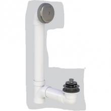 Watco Manufacturing 601-FA-PVC-NP-2H - Foot Actuated Half Kit Sch 40 Pvc Nickel Polished ''Pvd'' 2-Hole Faceplate