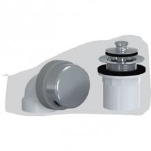 Watco Manufacturing 915-LT-ABS-AP - Innovator Lift And Turn Half Kit W/Hub Adapter Sch 40 Abs Aged Pewter