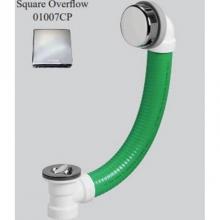 Watco Manufacturing FLEX165-PP-ABS-BZ - Watcoflex Push Pull 16.5-In. Flexible Tubing Sch 40 Abs Rubbed Bronze