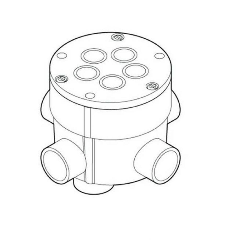 Surface-mounted snow and ice sensor. Detects moisture and temperatures and triggers below 38F for