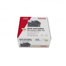 Warmup WRGH-120-150 - 30ft Roof & Gutter constant wattage kit with plug. 120V, 5W/lin.ft. - 150 Watts. Includes roof