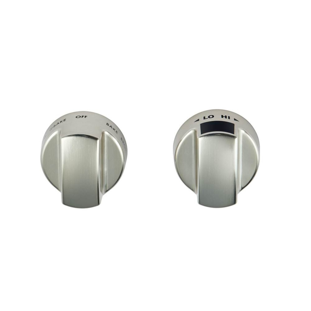 Stainless Knob Kit, Induction Range (Full Price Accessory)