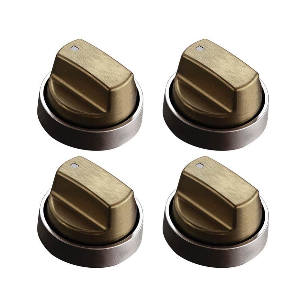 Brushed Brass Knobs