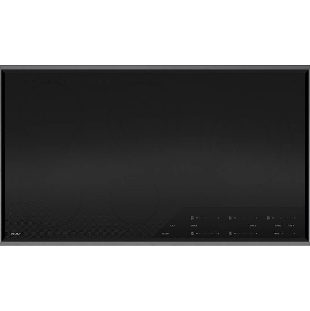 Cooktop, Electric, 36'', Transitional, Ss