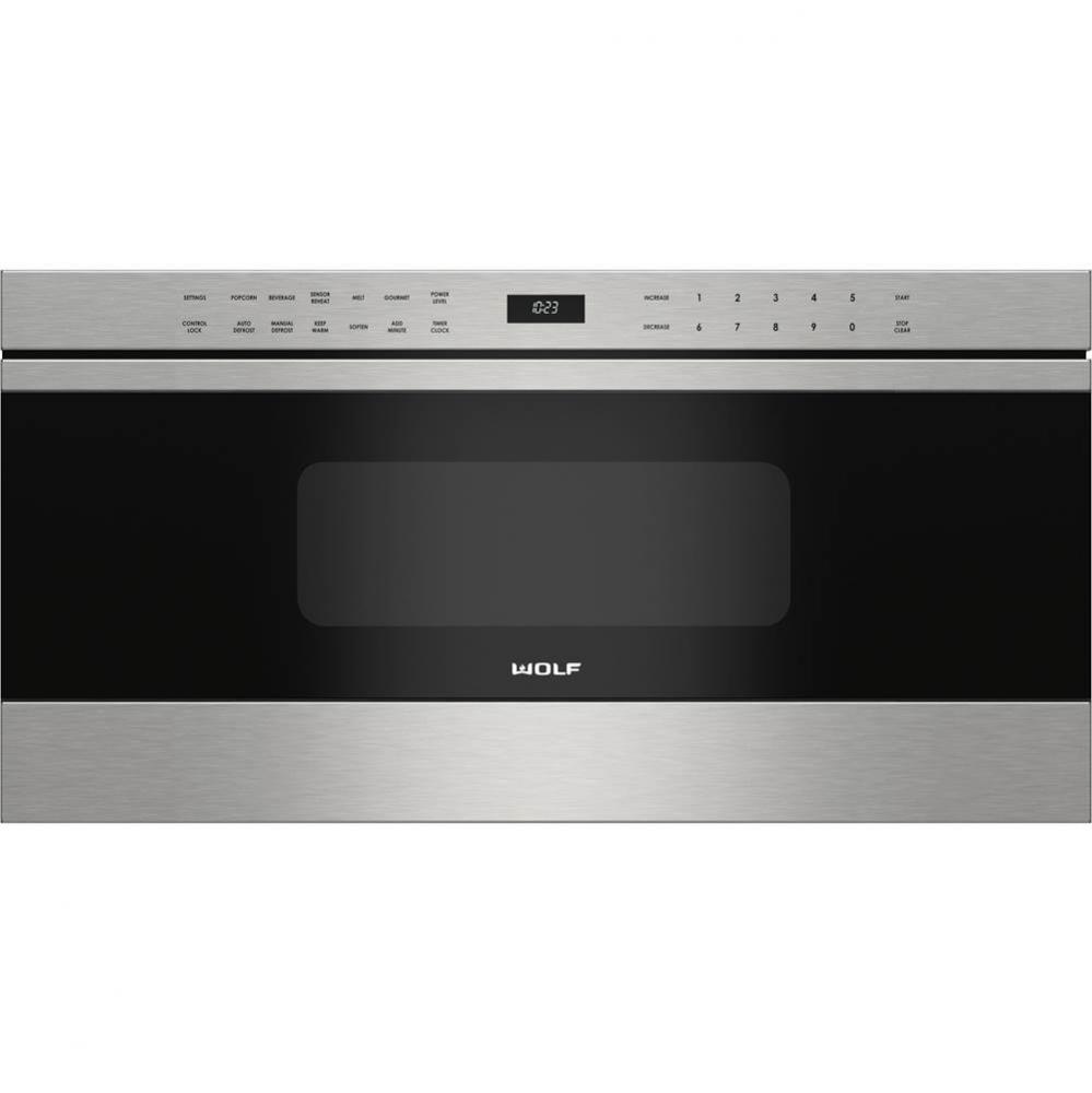 30'' Microwave, Drawer, Transitional, Ss