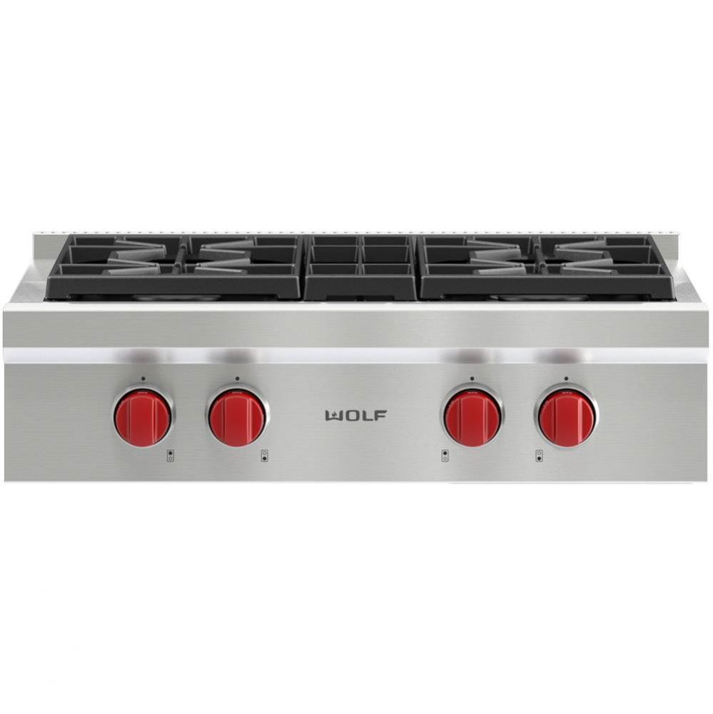 30'' Sealed Burner Rangetop, 4 Burner, Ng