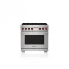 Wolf DF36650/S/P - 36' Dual Fuel Range - 6 Burners - NG