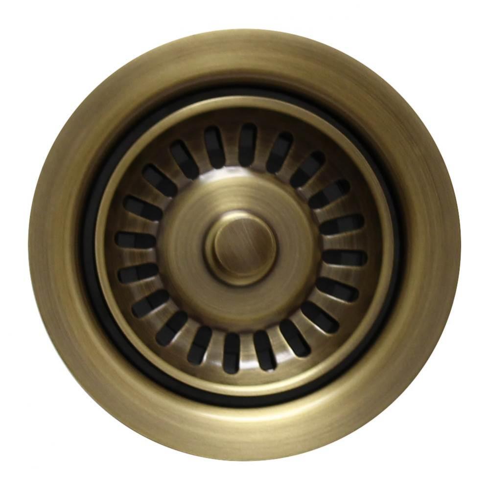 3 1/2'' Waste Disposer Trim with Matching Basket Strainer