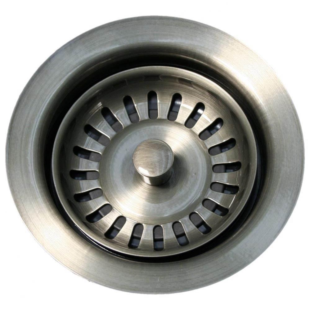 3 1/2'' Waste Disposer Trim with Matching Basket Strainer for Deep Fireclay Sinks