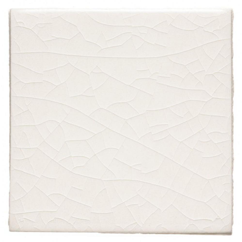 Architectonics Handmade Field Tile 3 x 3 in Cadet Glossy Crackle