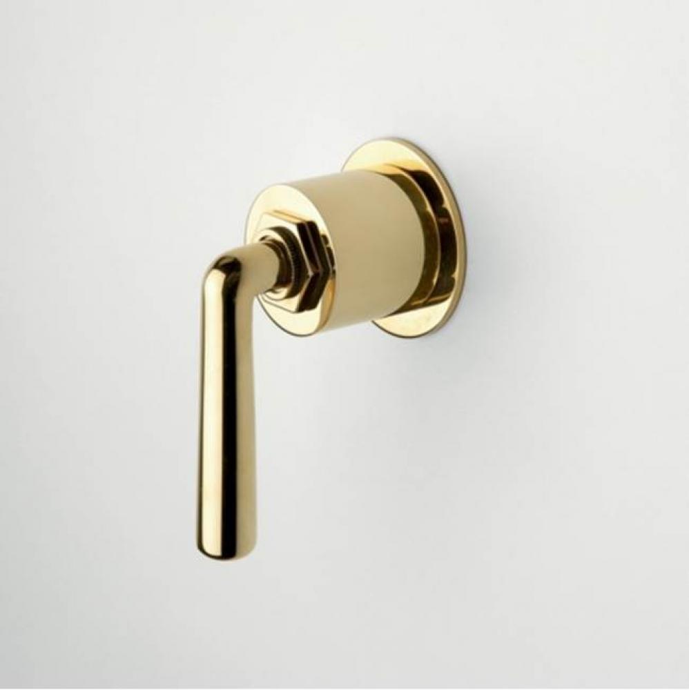 Henry Volume Control Valve Trim with Metal Lever Handle in Antique