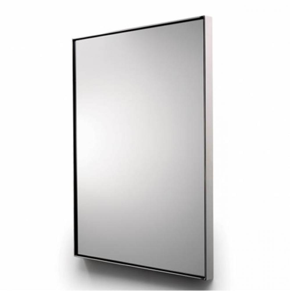 Opus Metal Rectangular Wall Mounted Stationary Mirror 24 7/8'' x 32 5/16'' x
