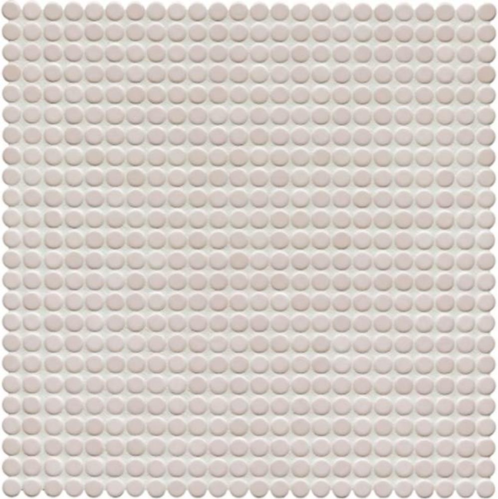Penny Tile 1/2'' Penny Mosaic in Sand Glossy