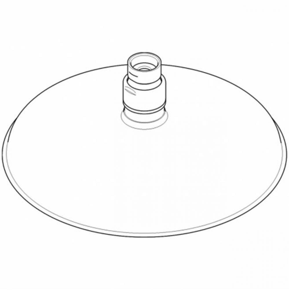 Universal 8 Shower Rose in Matte Nickel, 2.5gpm