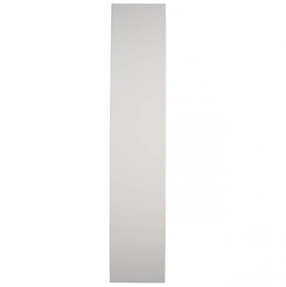 Cottage Field Tile Batten Plank 6 x 30 in Dover White Glossy