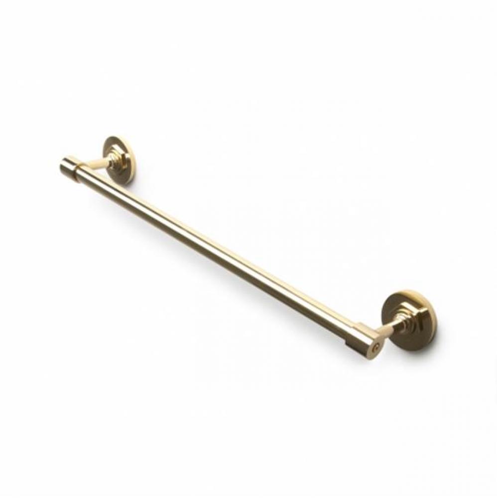 Henry 18'' Single Metal Towel Bar in Unlacquered
