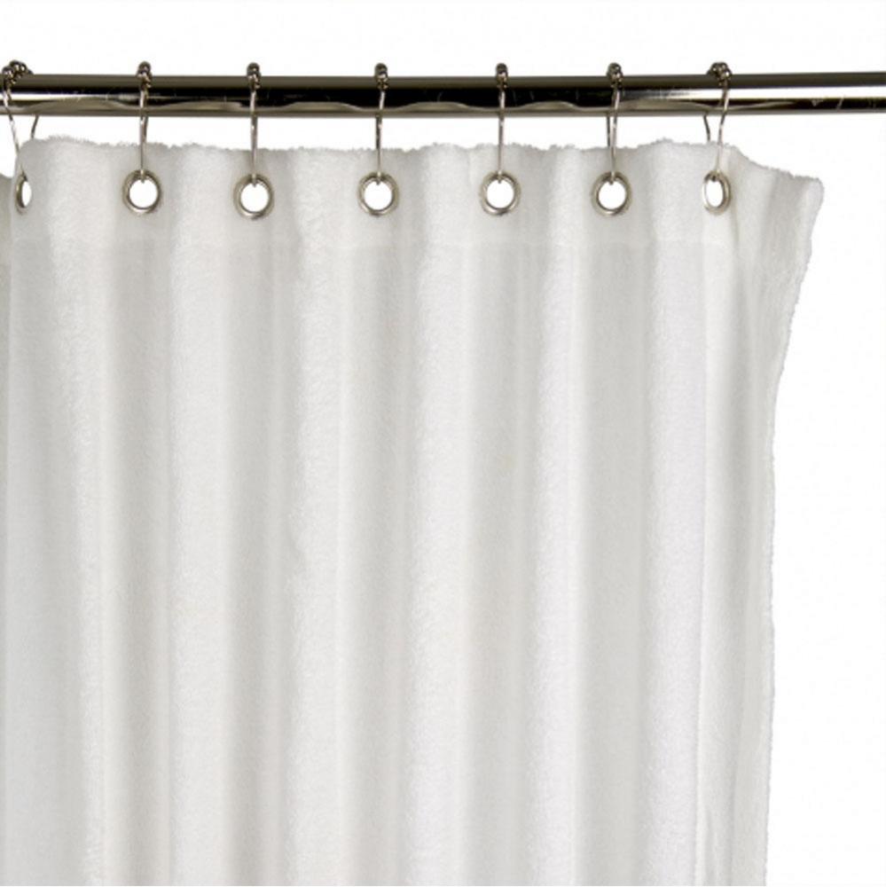 Waterworks Essentials Shower Rings in Nickel