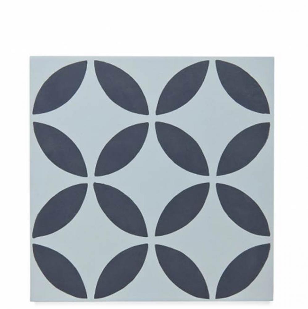Promenade Decorative Field Tile Bobbin 4'' x 4'' Matte