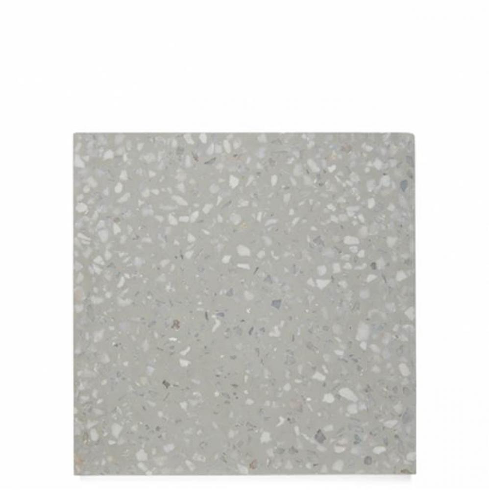 Promenade Field Tile 4 x 4 Terrazzo in Moonstone Matte
