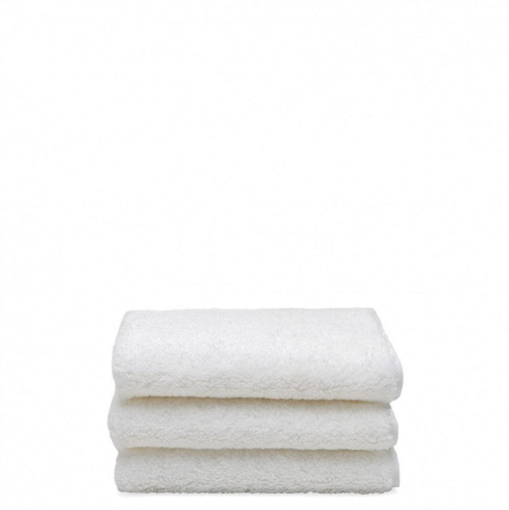 Gotham Cotton Wash Towel in White/White