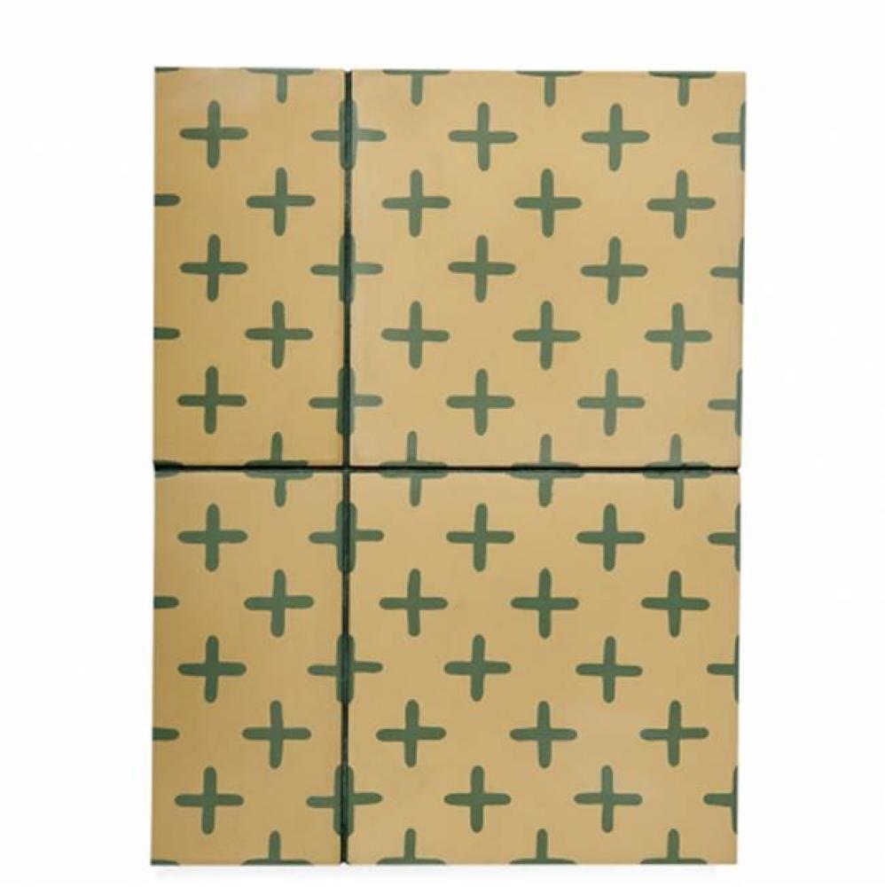 Promenade Decorative Field Tile Sparkle 8'' x 8'' Matte