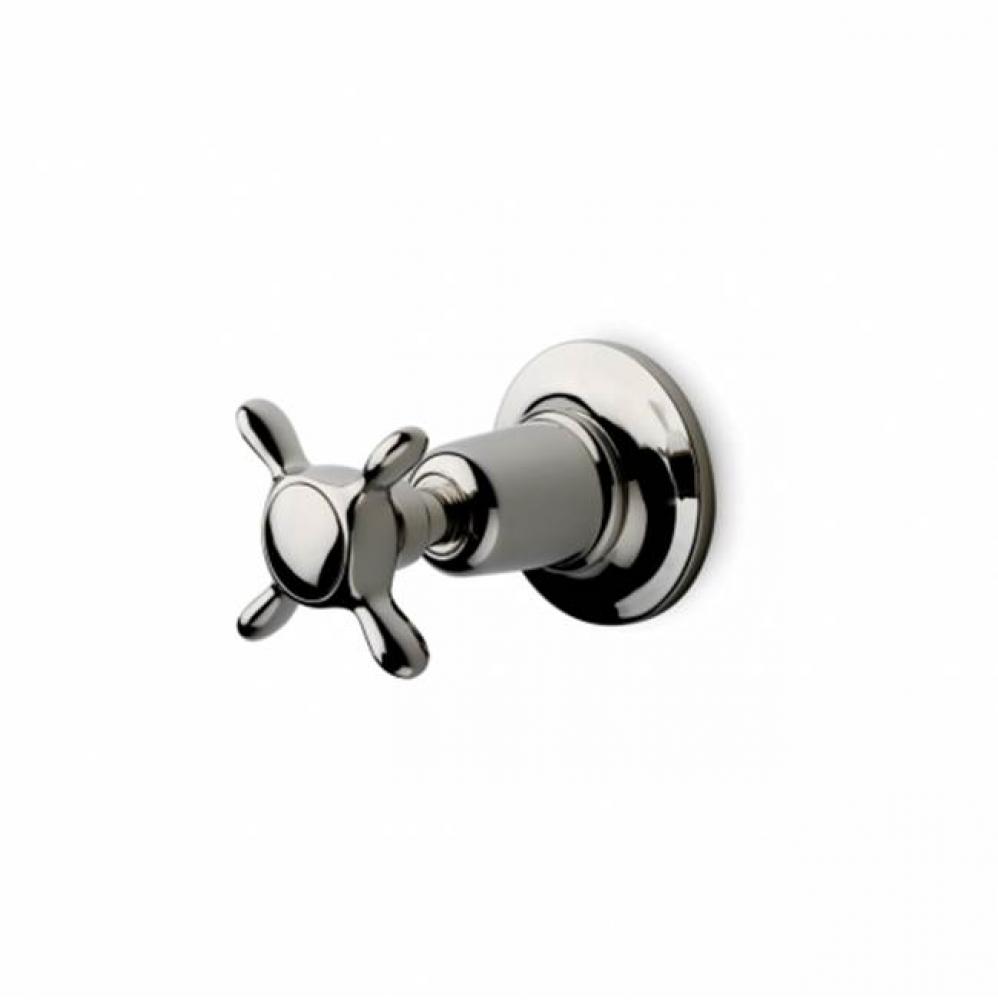 Easton Classic Volume Control Valve Trim with Metal Cross Handle in