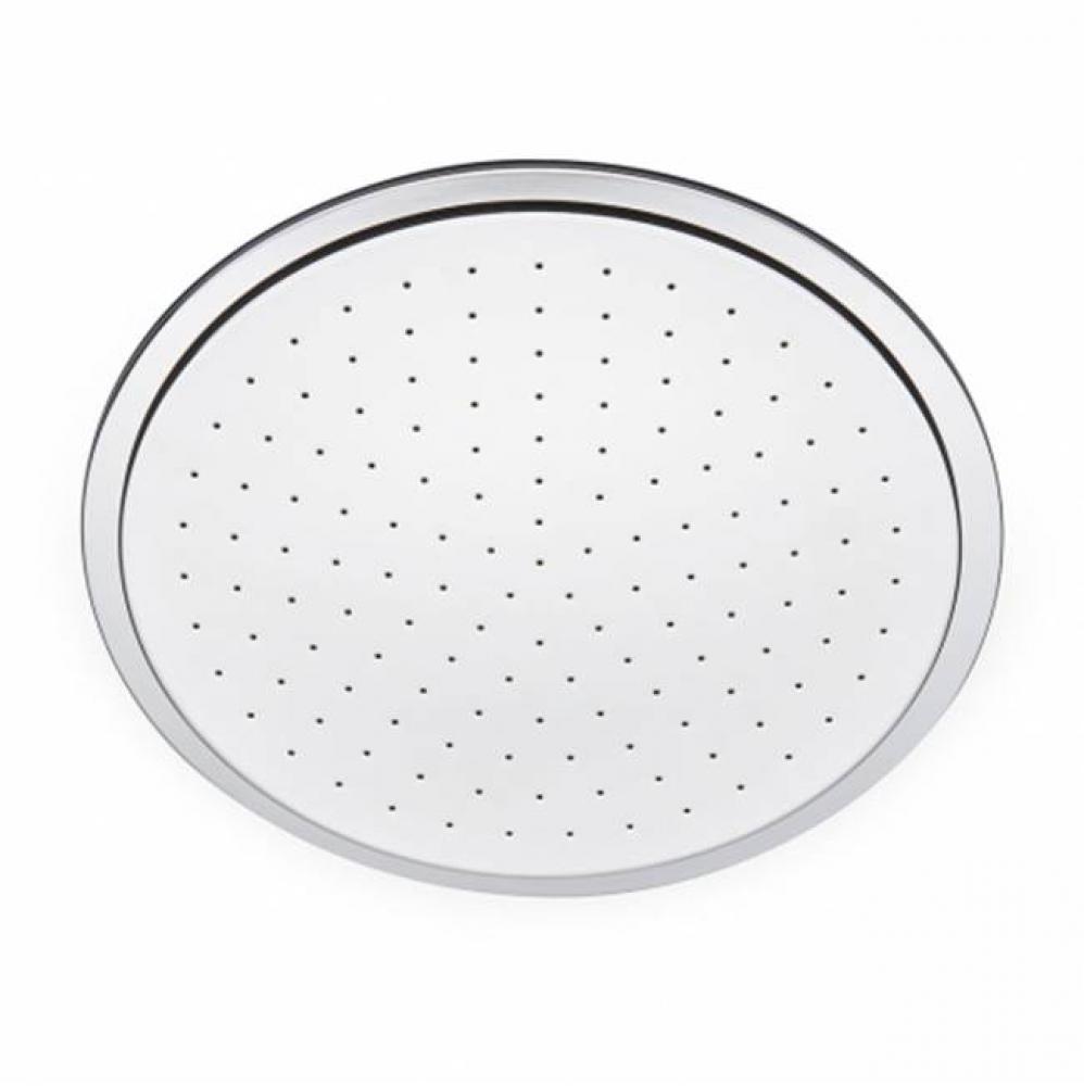 Universal Recessed Ceiling Mounted 9 3/4 Shower Rose in Nickel, 2.5gpm