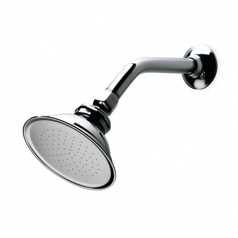 Universal 5 Shower Head with Fixed Spray in Chrome, 2.5gpm